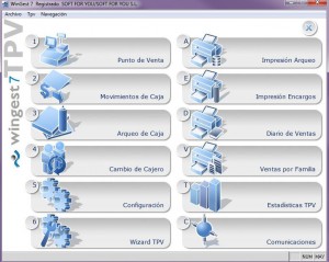 TPV - Menu General