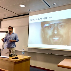 Conferencia sobre wearable technology en ESADE