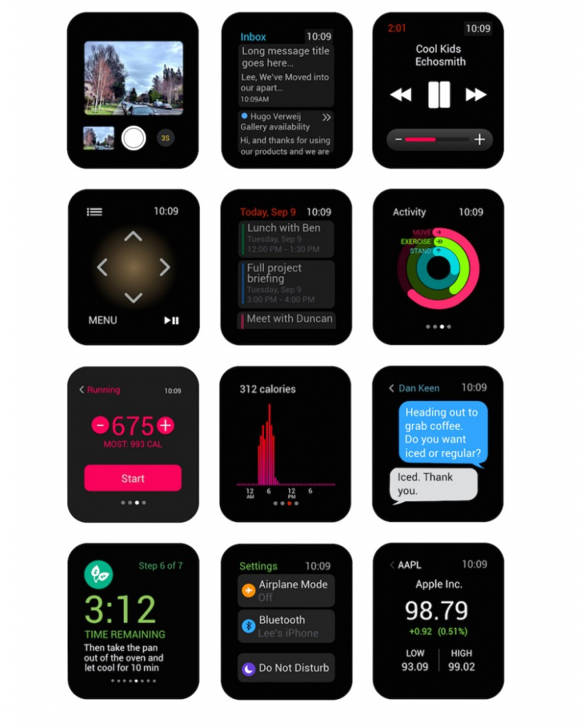 Apps para AppleWatch, el primer prototipo